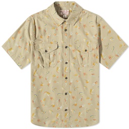 Filson Short Sleeve Alaskan Guide Shirt Lures Olive