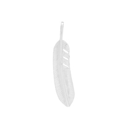 First Arrows Feather Medium Pendant Silver