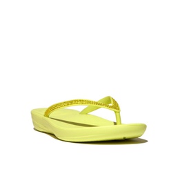 Womens Iqushion Sparkle Flip-Flop Sandal