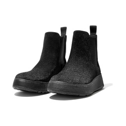 FitFlop F-Mode Suede Flatform Chelsea Boots