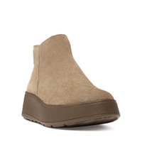 Womens F Mode Suede Platform Ankle Boots