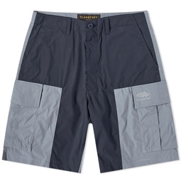 Flagstuff 2-Tone Cargo Shorts Navy & Grey