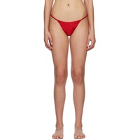 Red Crystal Luxe V Thong 231541F081015