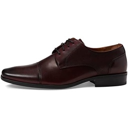 Florsheim Jackson Cap Toe Oxford Formal Shoe for Men - Leather Upper with Man-Made Lining, Snipped Toe, and Blind Eyelets