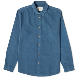 Folk Babycord Shirt Soft Blue