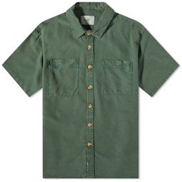Foret Largo Ripstop Short Sleeve Shirt Dark Green