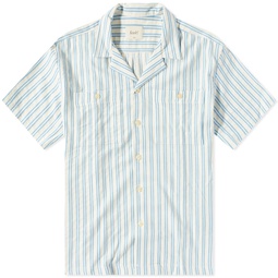 Foret Sway Stripe Vacation Shirt Ocean