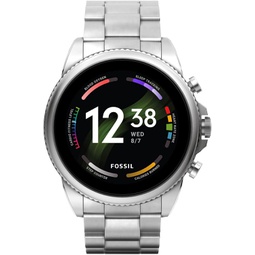 Fossil Mens Gen 6 44mm Touchscreen Smart Watch with Alexa Built-In, Fitness Tracker, Sleep Tracker, Heart Rate Monitor, GPS, Speaker, Music Control, Smartphone Notifications