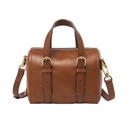 Carlie Mini Leather Satchel Bag