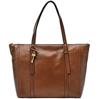 Fossil Womens Carlie Leather Tote Bag Purse Handbag for Women