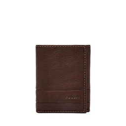 Fossil Mens Lufkin Leather Trifold
