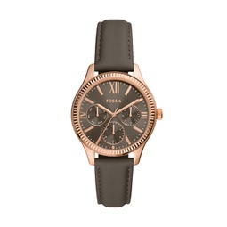 womens rye multifunction, rose gold-tone alloy watch