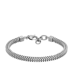 mens stainless steel chain bracelet