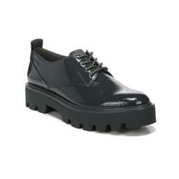 balinlaced womens patent lugged sole oxfords