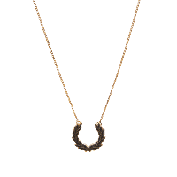 Fred Perry Laurel Wreath Necklace Gold