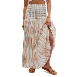 Womens Ravenna Printed Maxi Skirt