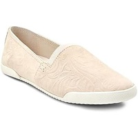 Frye Melanie Slip On Shoes for Women Crafted from Premium Leather with White Rubber Toe Bumpers and Soles, Leather Lining, and Removable Footbeds  ¼” Outsole
