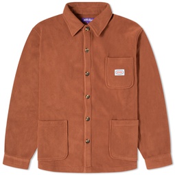 Fucking Awesome Polar Fleece Overshirt Brown