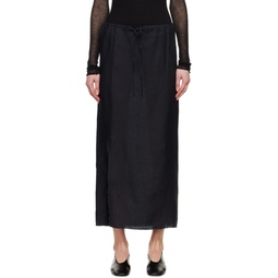 Black No 263 Maxi Skirt 241282F093001