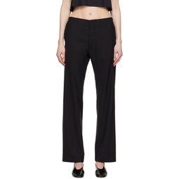 Black No 205 Trousers 241282F087004