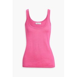 Lother cashmere and silk-blend tank