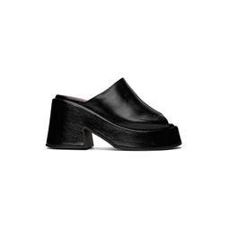 Black Retro Sandals 231144F125001