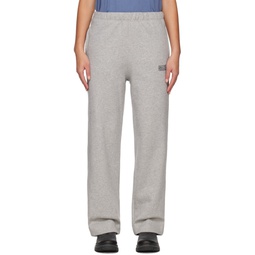 Gray Loose Fit Lounge Pants 231144F086005