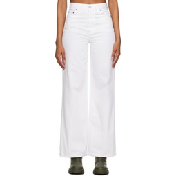 White Magny Jeans 231144F069046