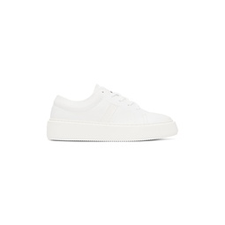 White Sporty Sneakers 231144F128002