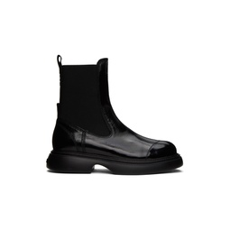 Black Everyday Mid Chelsea Boots 241144M223003