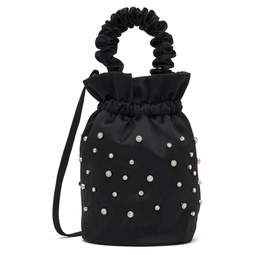 Black Mini Pouch Shoulder Bag 222144F045005