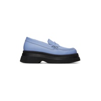 Blue Wallaby Creepers Loafers 231144F121001
