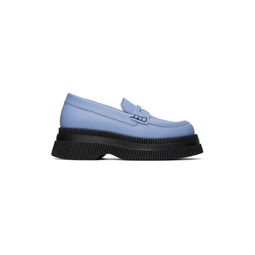 Blue Wallaby Creepers Loafers 231144F121001