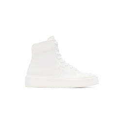 White Sporty Sneakers 231144F127000