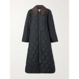 GANNI Quilted reycled-ripstop coat