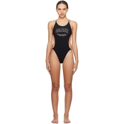 Black Crystal Swimsuit 241144F103001