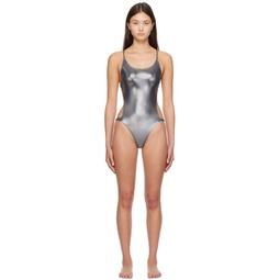 Silver Shine One-Piece Swimsuit 232144F103000