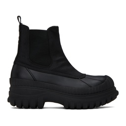Black Outdoor Chelsea Boots 232144F114025