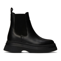 Black Creepers Chelsea Boots 231144F113009