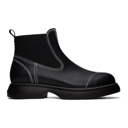 Black Everyday Chelsea Boots 232144M223005