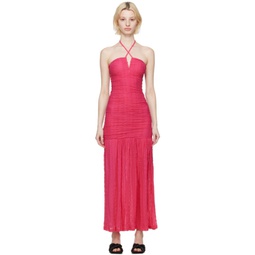 SSENSE Exclusive Pink Maxi Dress 232144F055003