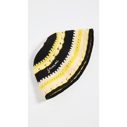 Cotton Crochet Bucket Hat