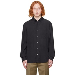 Black Rel Shirt 232170M192003