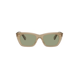 Taupe Webster Sunglasses 241628M134006