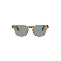 Brown Ace Sunglasses 241628M134010