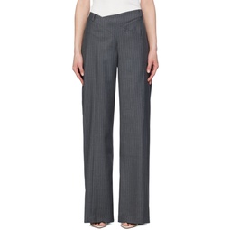 Gray Tora Trousers 241329F087001