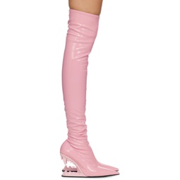 Pink Morso Boots 232308F115000
