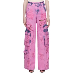 Pink Ultracargo Jeans 231308F069002