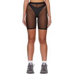 Black Sylvia Combo Shorts 221308F088000