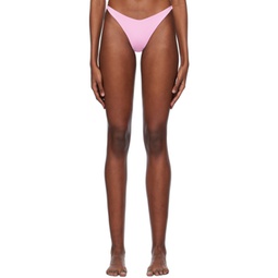 Pink Hardware Bikini Bottom 241308F105002
